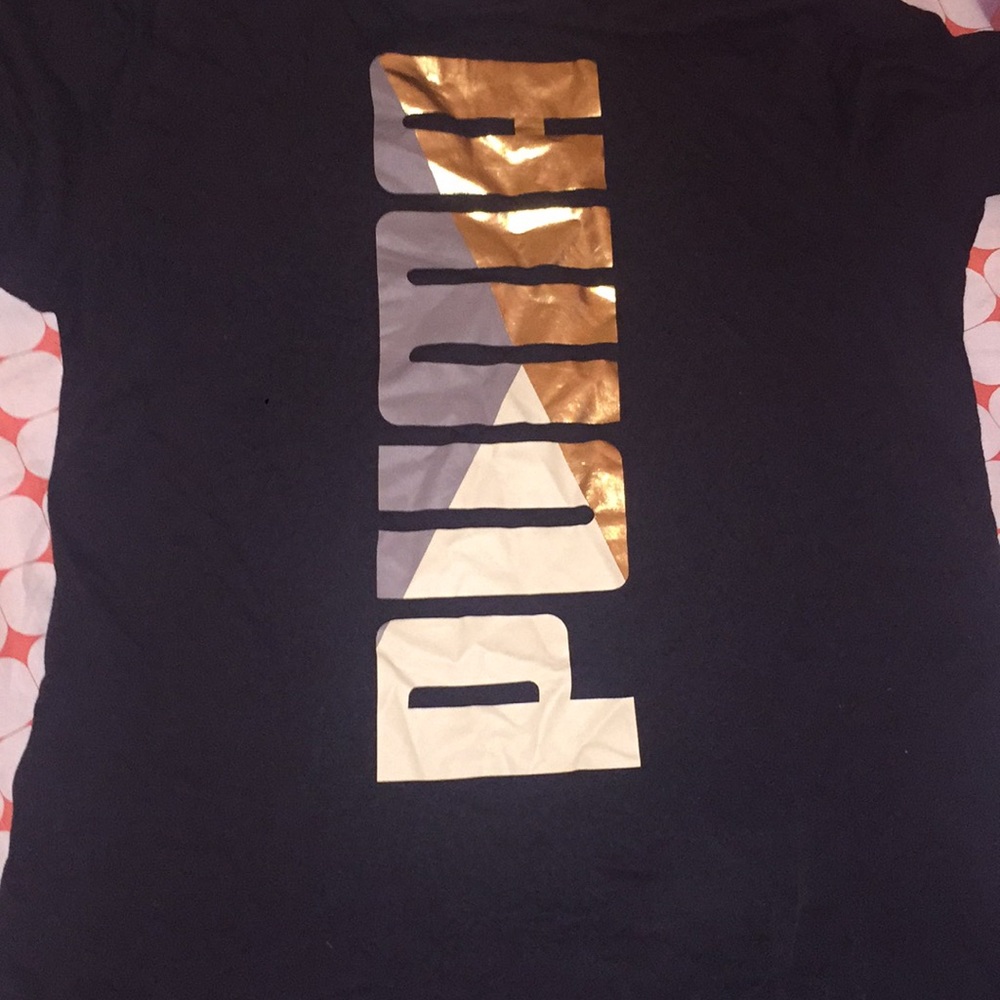 Limited edition Black Puma and Gold Shirt